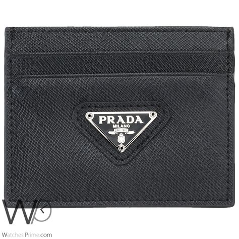 prada card holder hk|Prada card holder wallet.